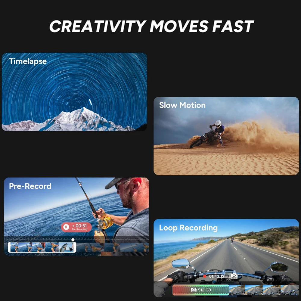 SJCAM SJ30 8K Ultra HD Action Camera WiFi SteadyMotion 2