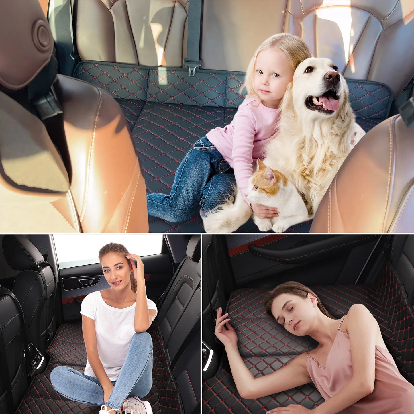 ATUOTIN Car Rear Seat Foldable Mattress Travel Bed