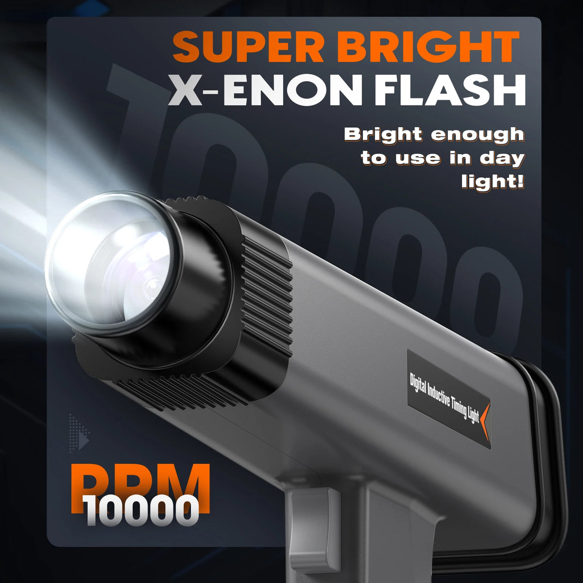 KZYEE KT60 Digital Timing Light With Integrated Tachometer For Vehicles