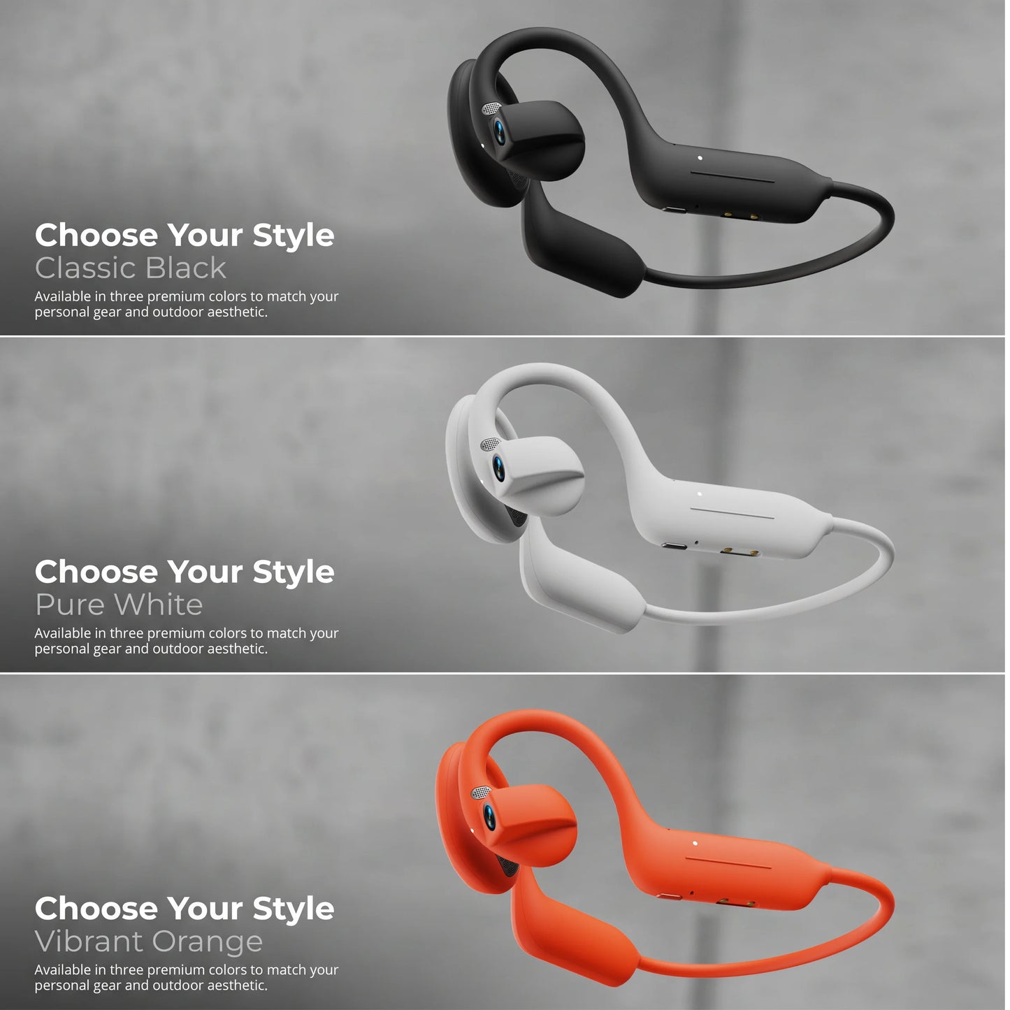 EOENKK AI Camera Headphones With 8MP HD Recording Bluetooth Translation