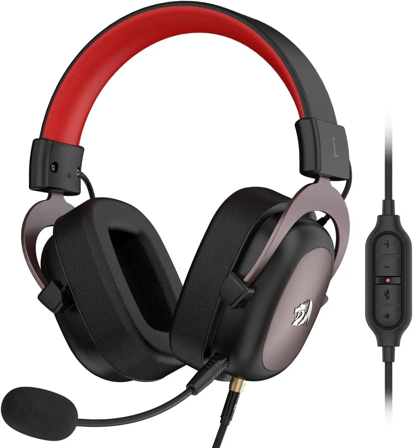 Redragon H510 Zeus Wired Gaming Headset Surround Sound Detachable Microphone