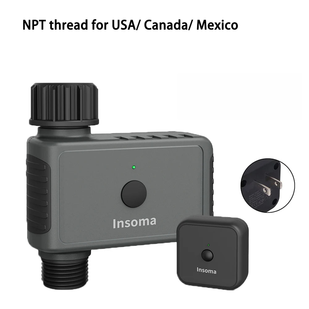 INSOMA WiFi Garden Water Timer With Alexa Control