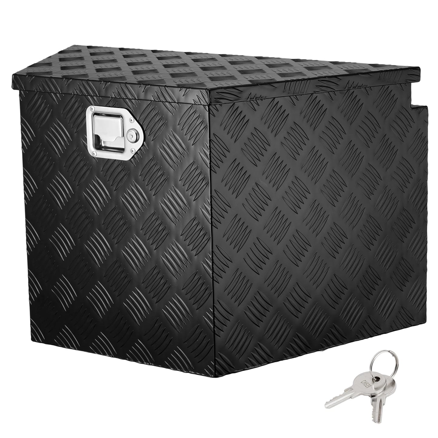SucceBuy Aluminum Trailer Tongue Box Heavy Duty Tool Chest