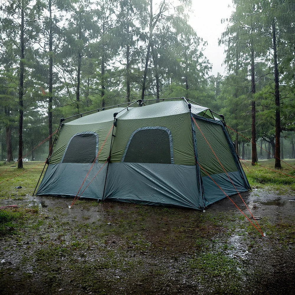Night Cat Waterproof Instant Cabin Tent With Stove Jack Canopy