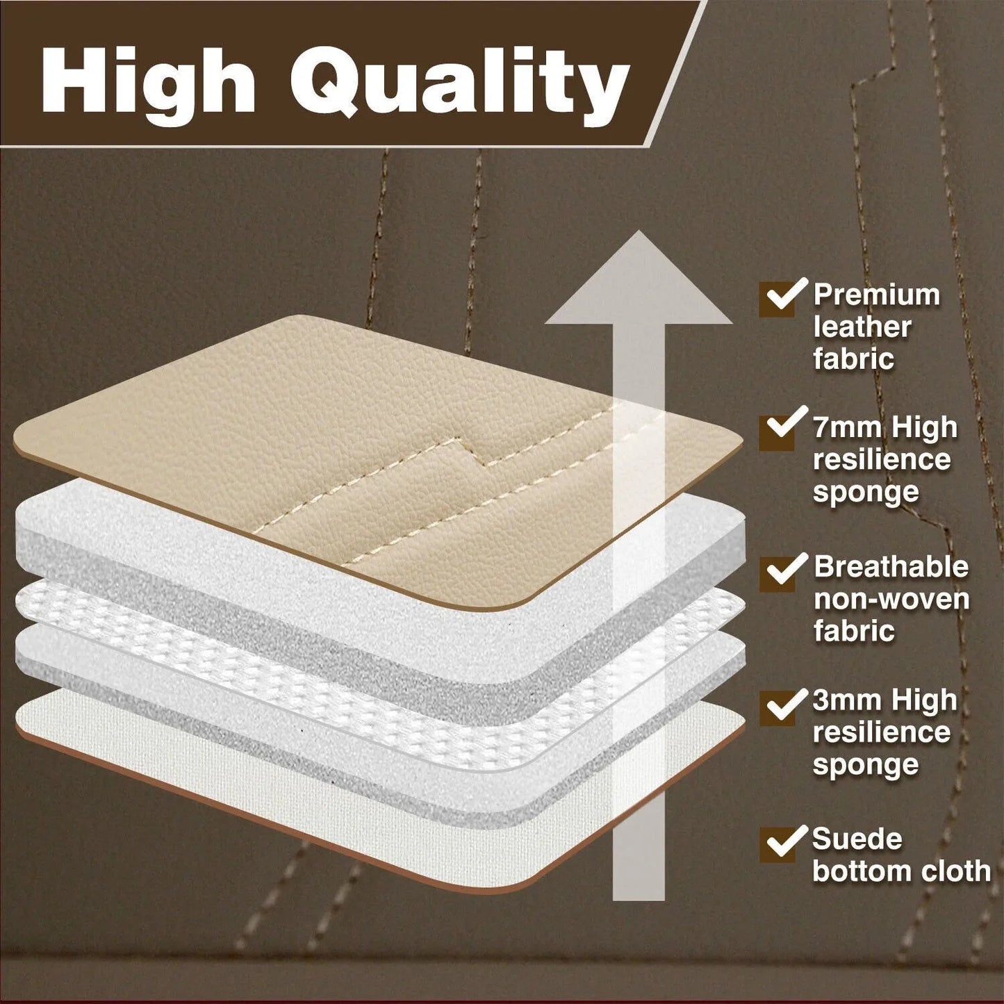 Premium Universal PU Leather Car Seat Covers For Chevrolet