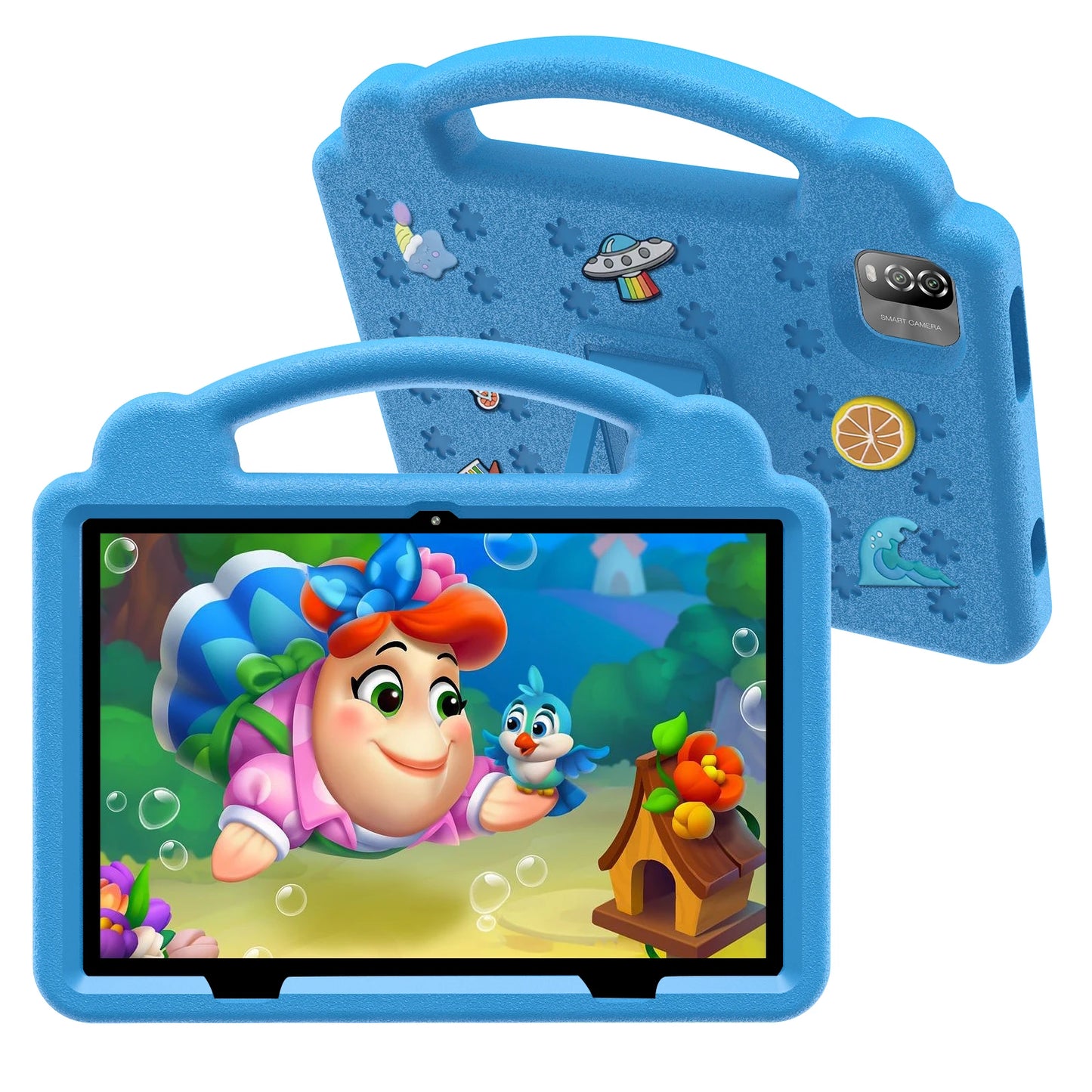 PRITOM Kids Tablet Android 15 QuadCore Parental Control 64GB ROM