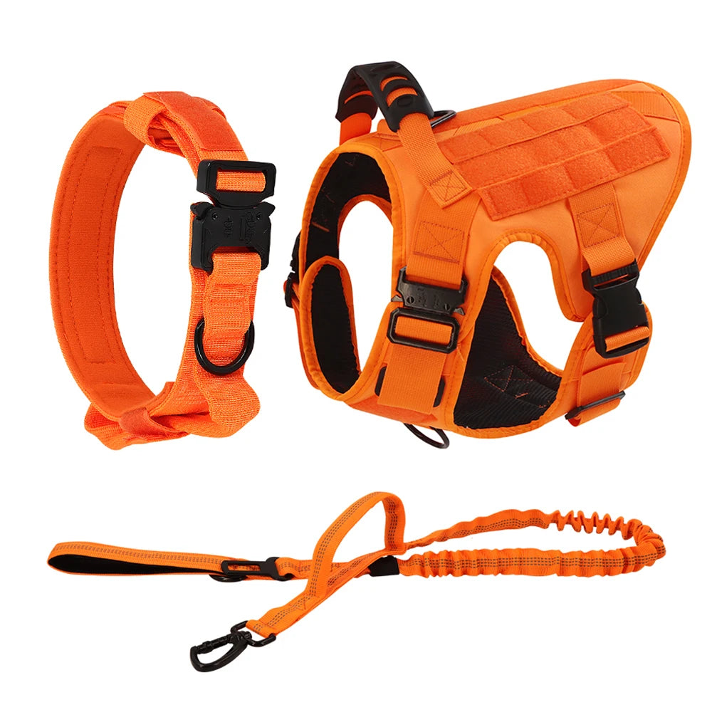 Nylon Dog Harness With Padded Comfort And Quick Release
