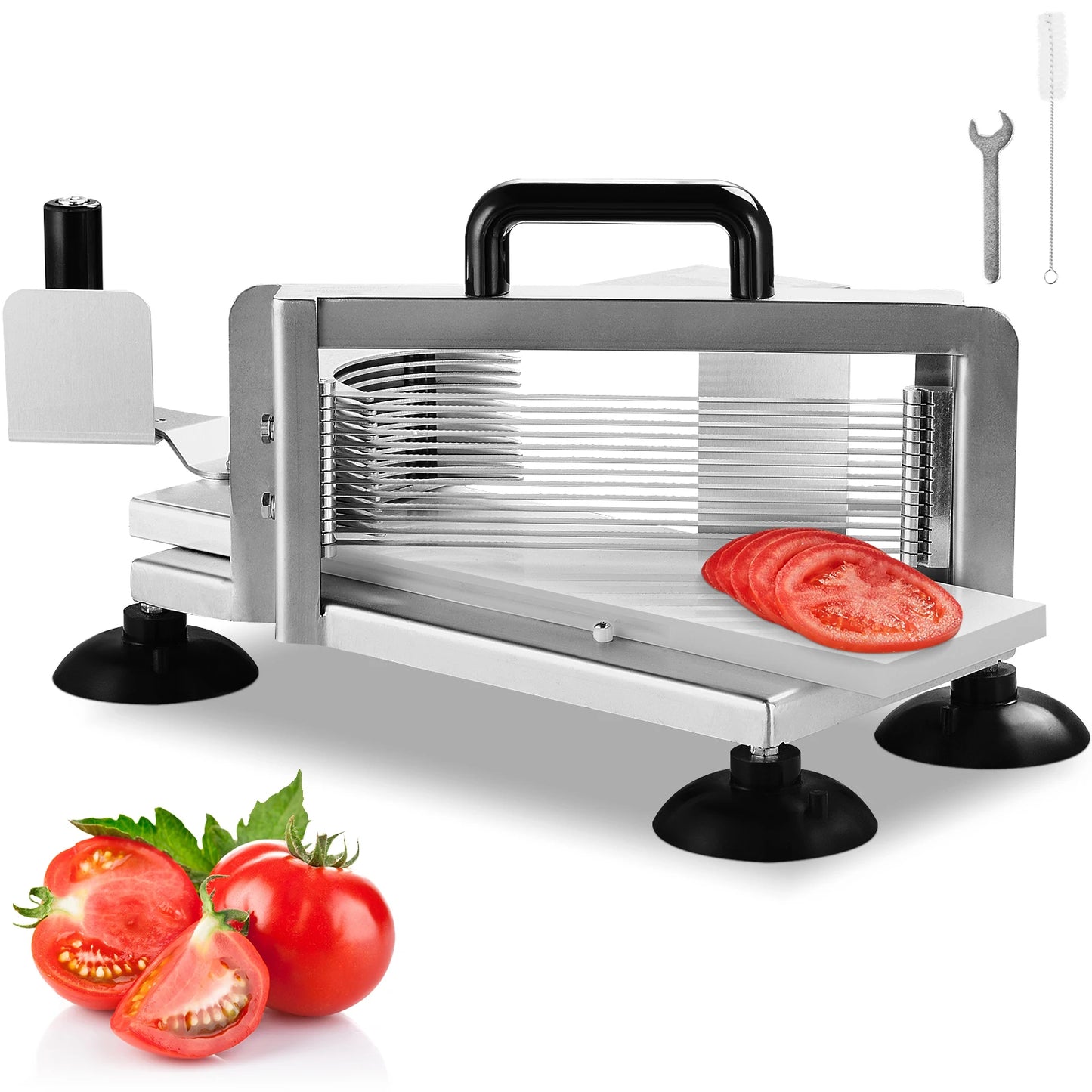 VEVOR 3 Sixteenth Inch Tomato Slicer Heavy Duty Stainless Steel