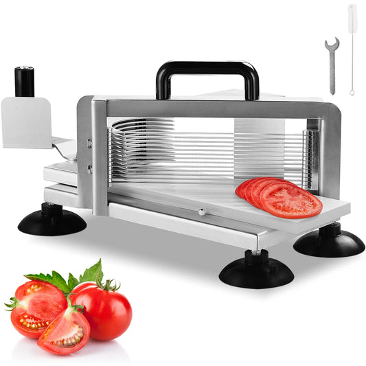 VEVOR 3 Sixteenth Inch Tomato Slicer Heavy Duty Stainless Steel