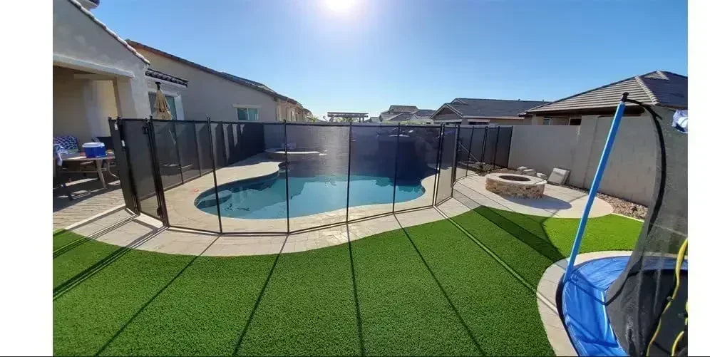 Mesh Pool Safety Fence For Above Ground Pools Outdoor Use