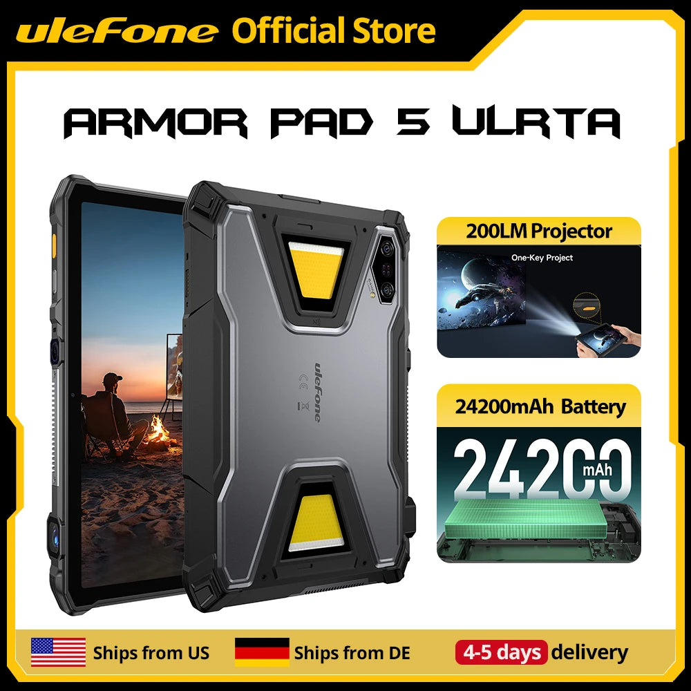 ULEFONE Rugged Tablet Armor Pad 5 Ultra 5G