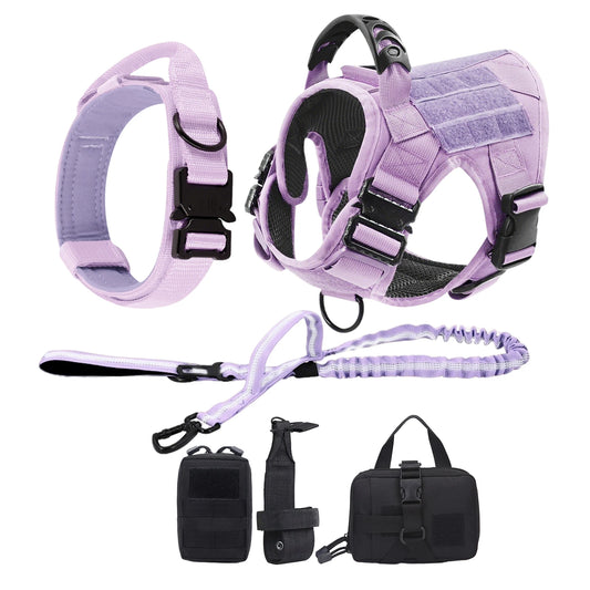 Camouflage Adjustable Dog Harness For Large And Medium Dogs