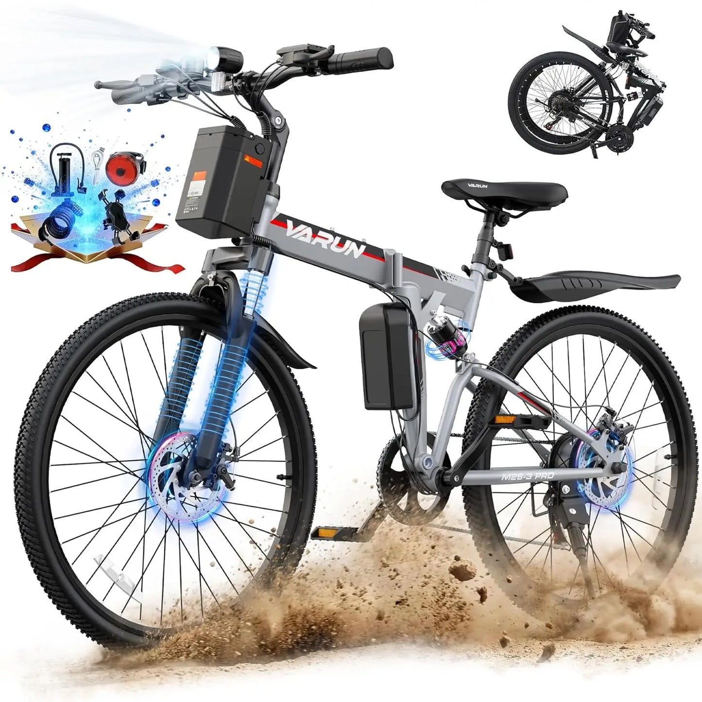 Folding Electric Bike For Adults 750W 48V All Terrain Commuter