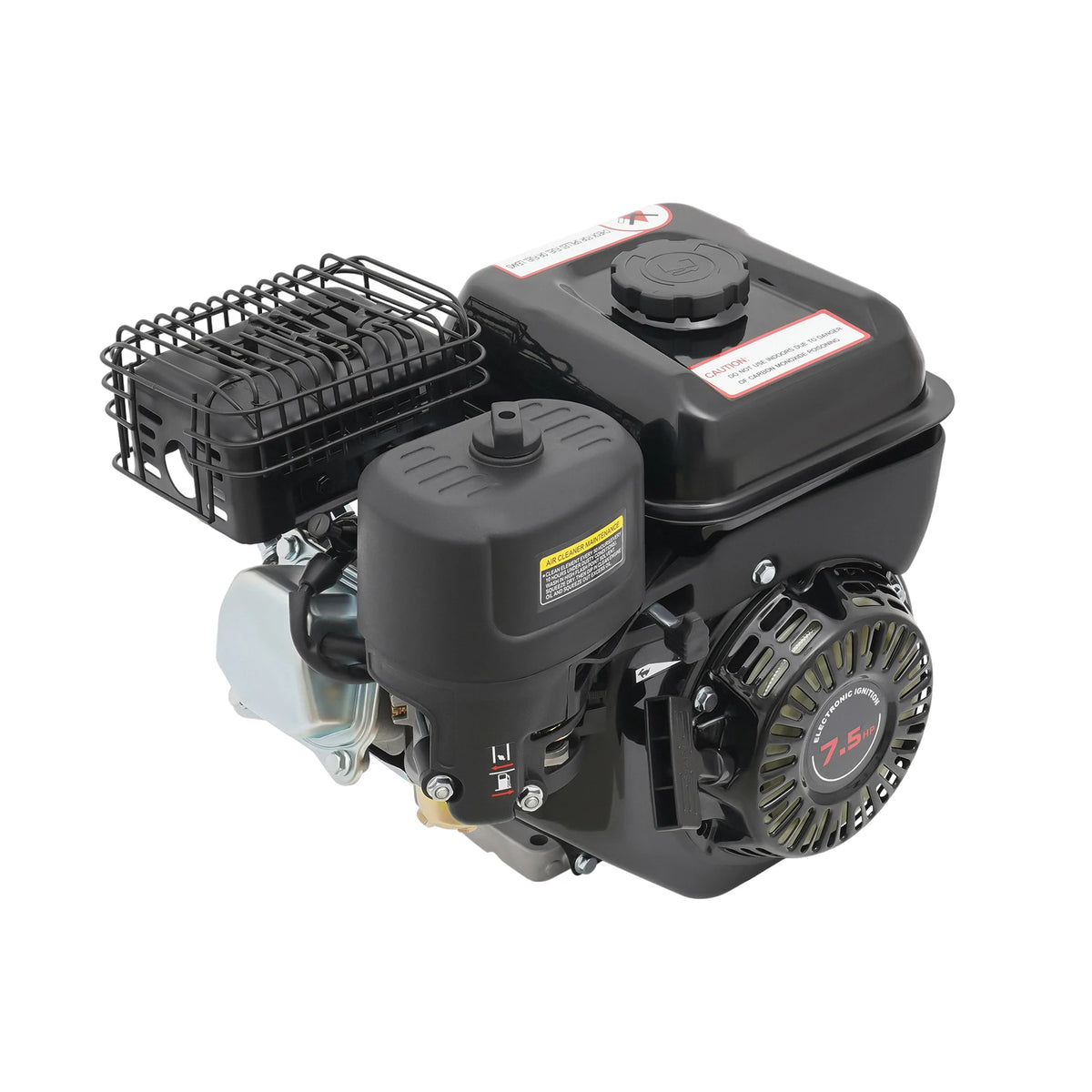 Bymaocar 7.5HP 4-Stroke Horizontal Shaft Engine For Generators