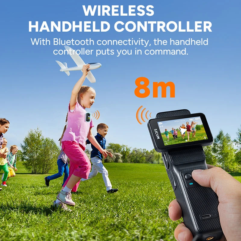 SJCAM C400 4K Pocket Camcorder With Stabilization And WiFi