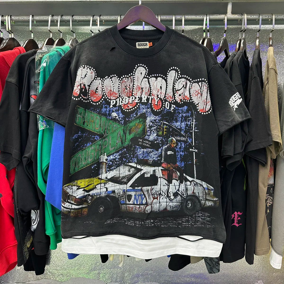 American Style Cotton Crew Neck Summer T Shirt Men Women