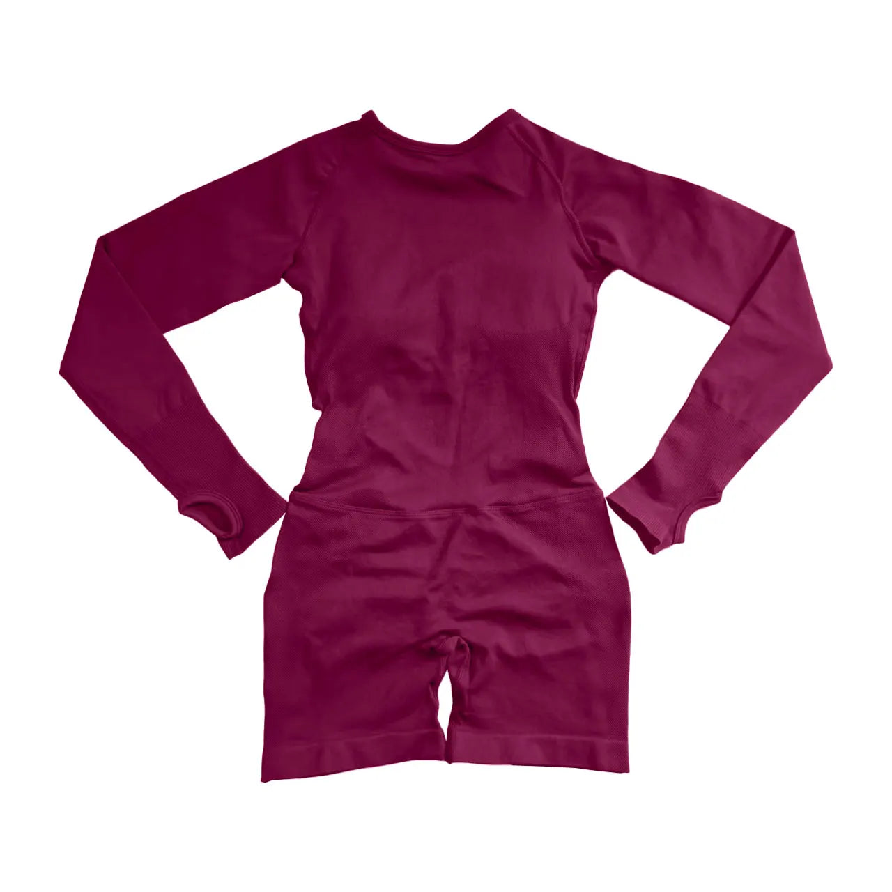 NCLAGEN Women Seamless Long Sleeve Yoga Jumpsuit For Active Wear