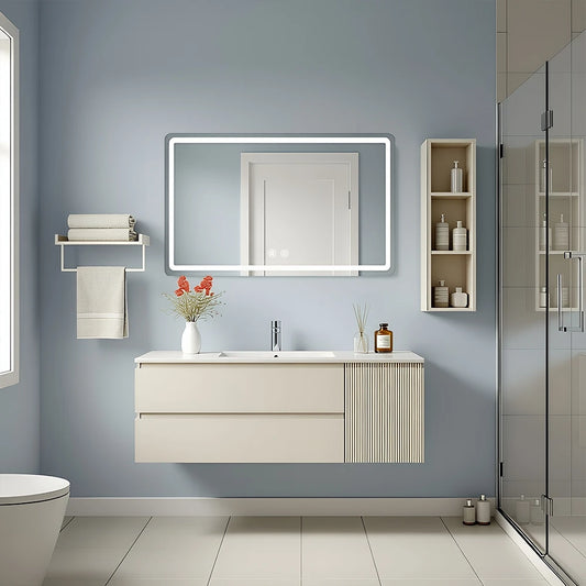 MYGIIVOVO Fogless LED Bathroom Mirror With Backlit Demister
