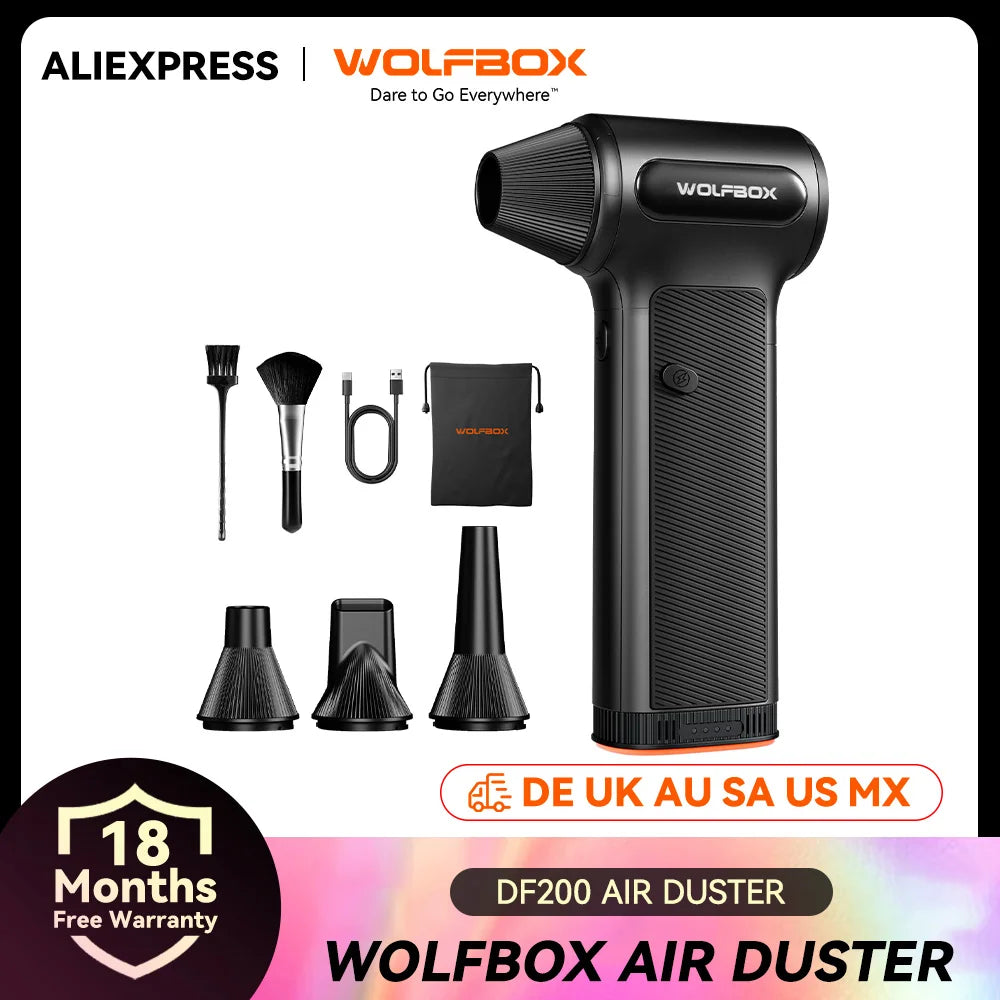 Wolfbox DF200 Wireless Portable Electric Air Blower Fan