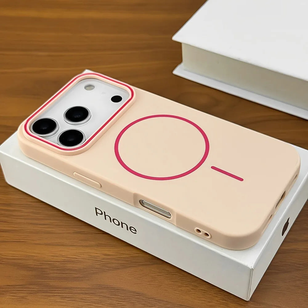 Luxury Matte Magnetic Case For iPhone 12-17 Pro Max