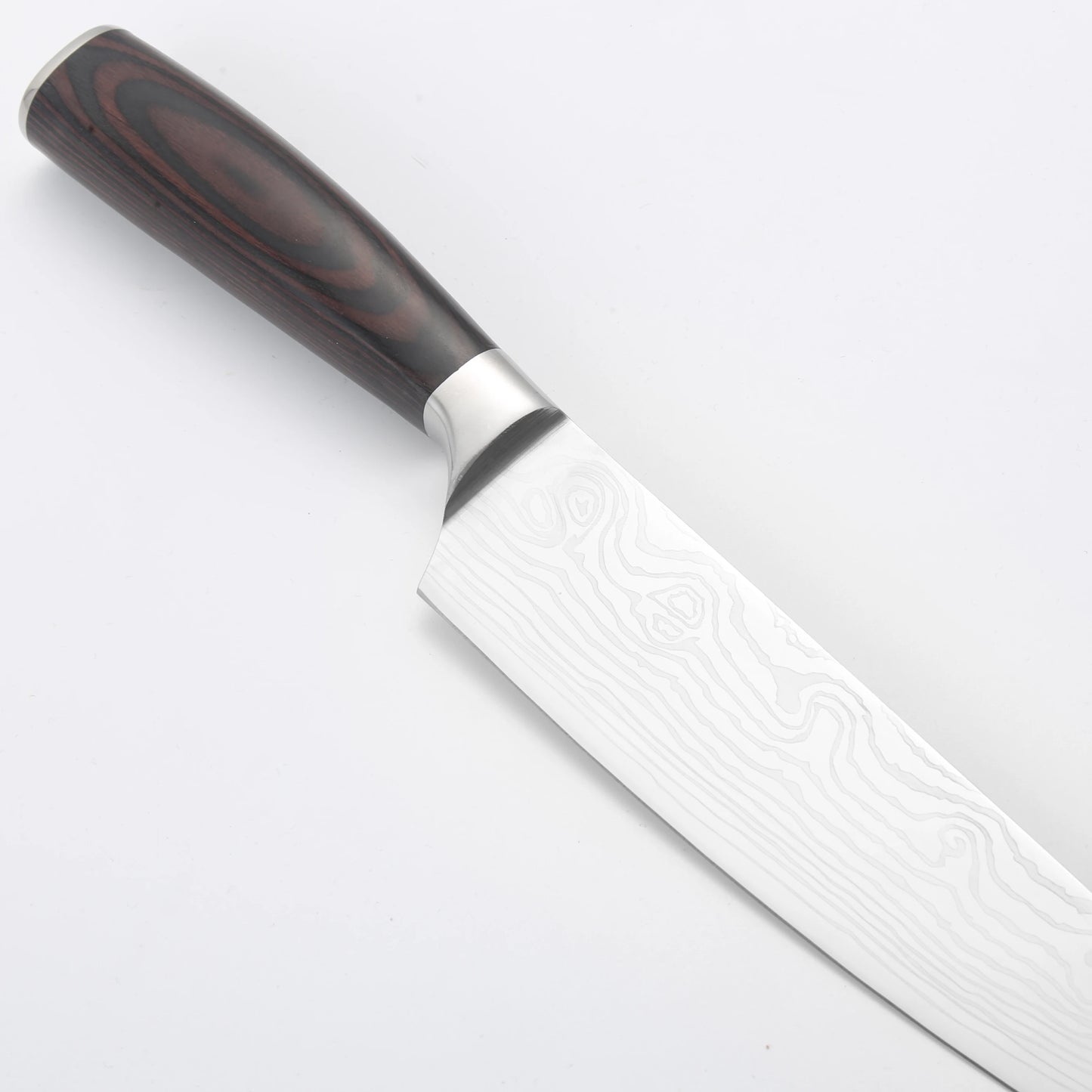 Ultimate 12Pcs Damascus Laser Pattern Kitchen Knife Set