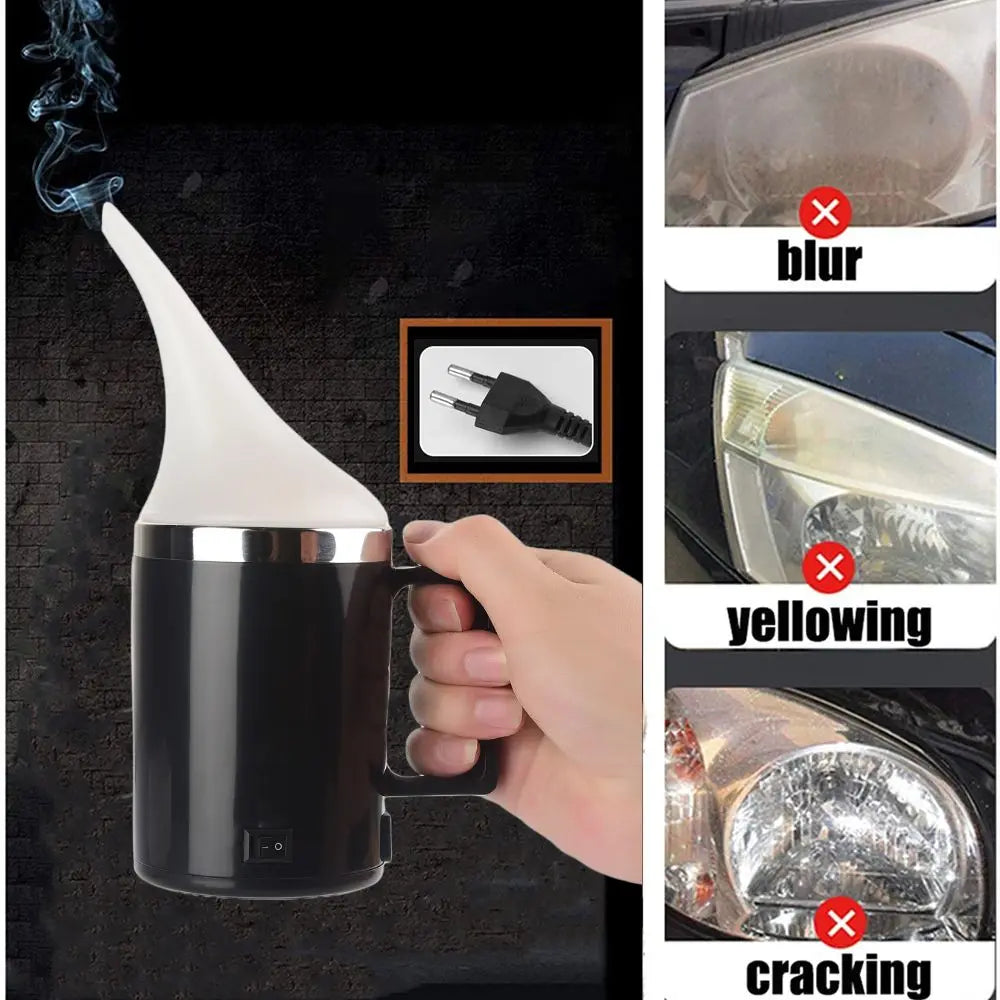 Complete Car Headlight Restoration And Lens Polishing Kit