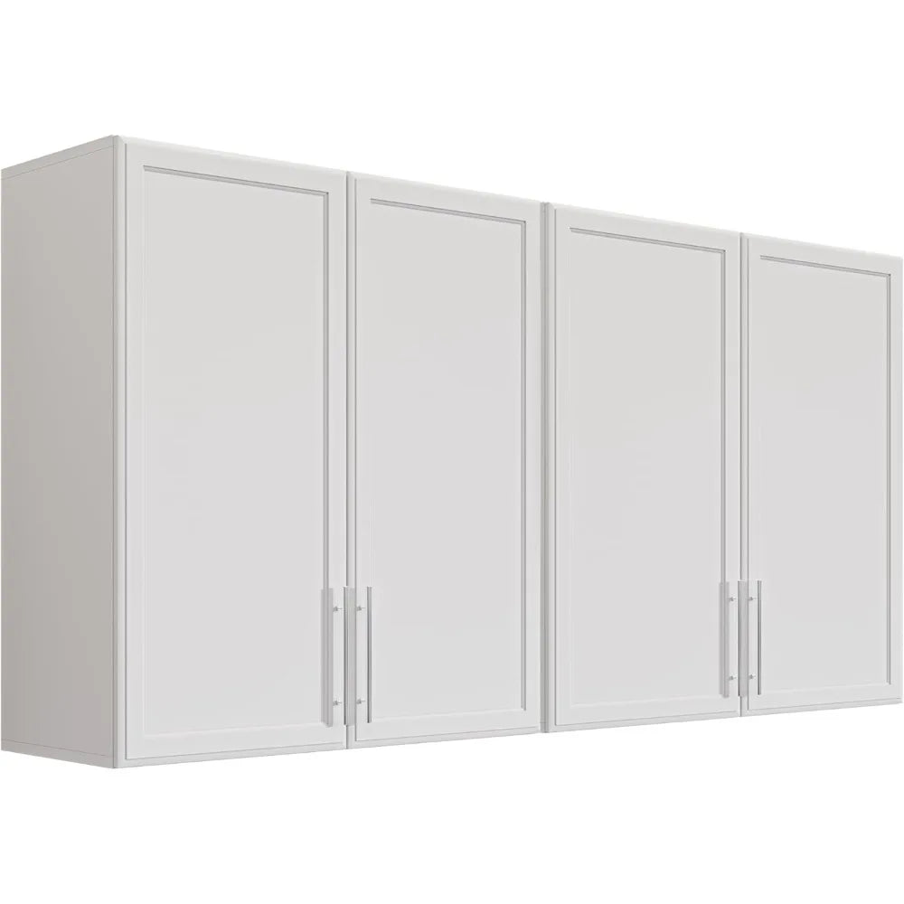 Laundry Room Wall Cabinets With Adjustable Shelves And Doors