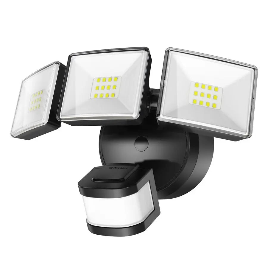 XMSJ Motion Sensor Outdoor Flood Light 26W LED Security Light