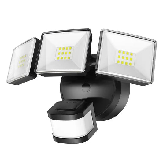 XMSJ Motion Sensor Outdoor Flood Light 26W LED Security Light