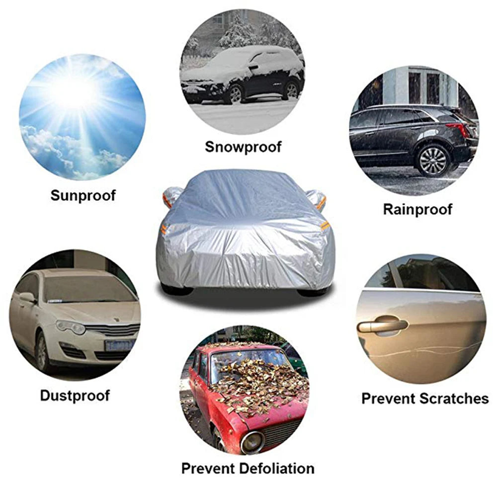 Thickened Outdoor Car Cover With UV And Dust Protection