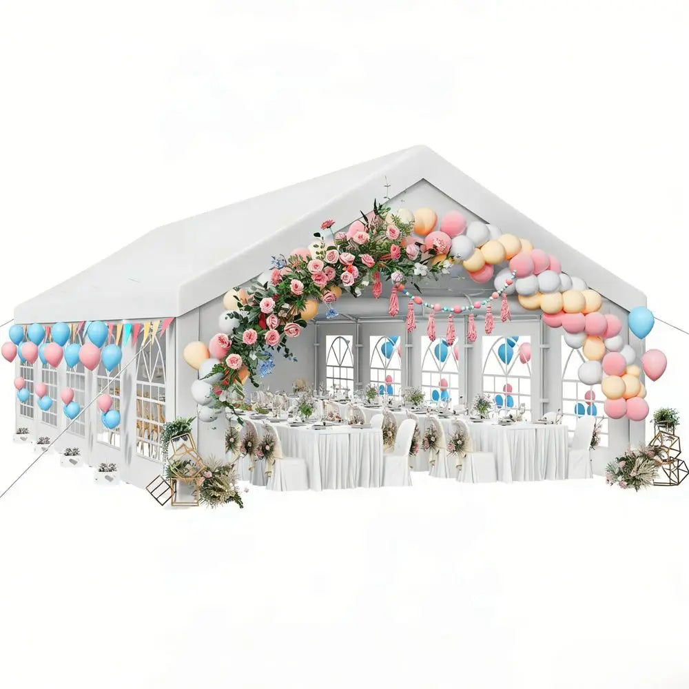 YTYIN Heavy Duty Outdoor Party Tent Galvanized Canopy For Weddings