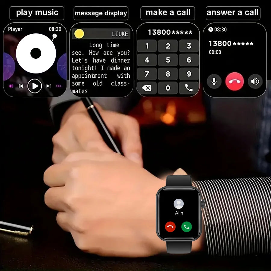 Anyloop Smart Watch for Men and Women with Fitness Tracking
