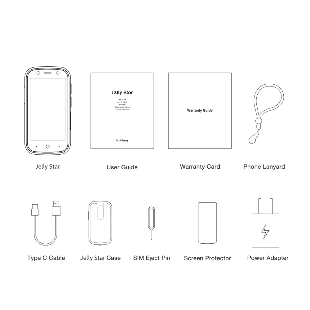 Unihertz Jelly Star 4G Unlocked Smartphone With 8GB RAM 256GB