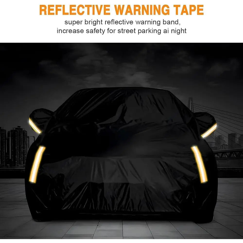 Polyester Heavy Duty Waterproof Car Cover With Anti Uv Protection