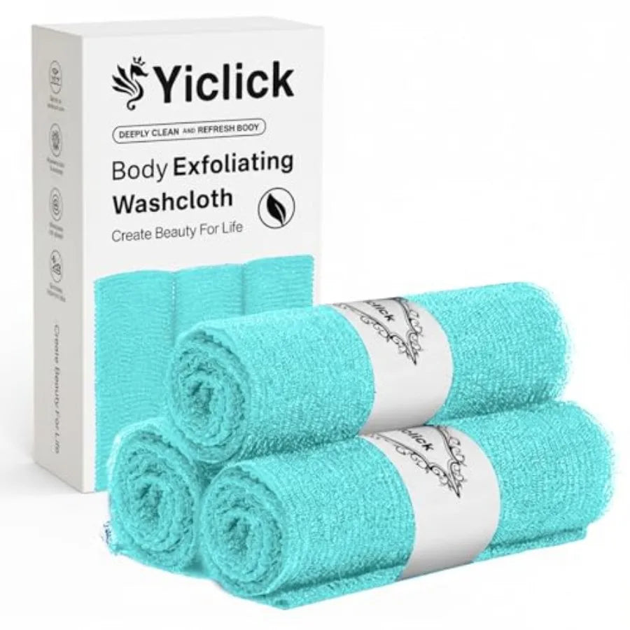 Japanese Exfoliating Washcloth For Body Exfoliation And Back Scrubber