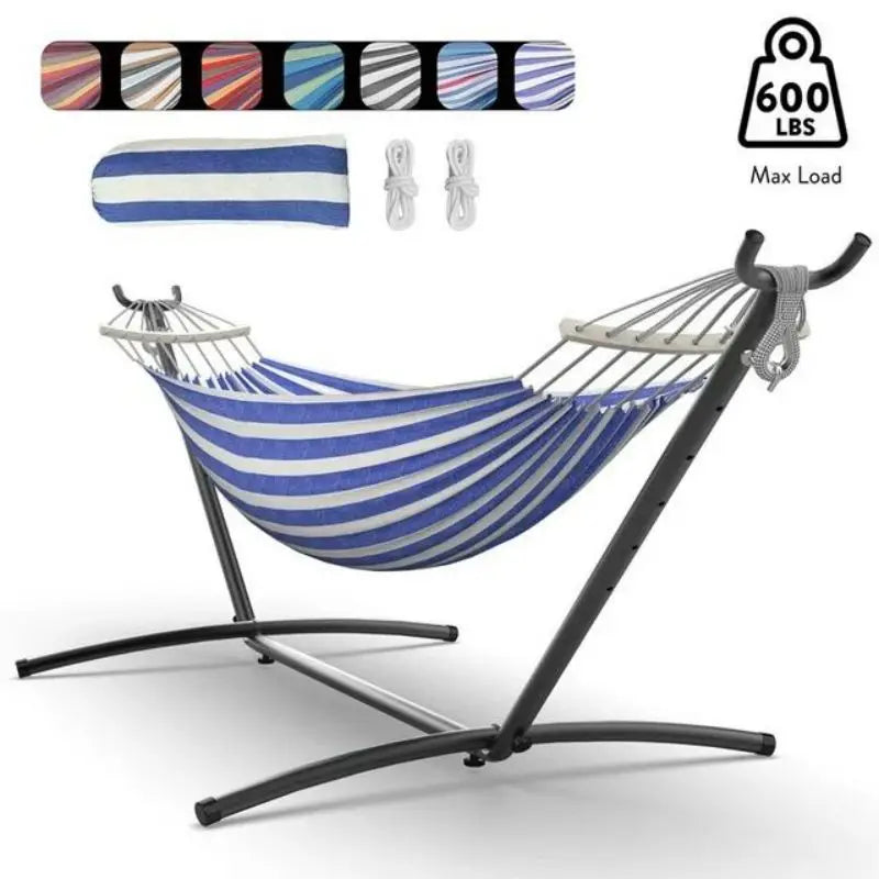 GYROOR Adjustable Hammock Stand 600lb Capacity With Storage Bag