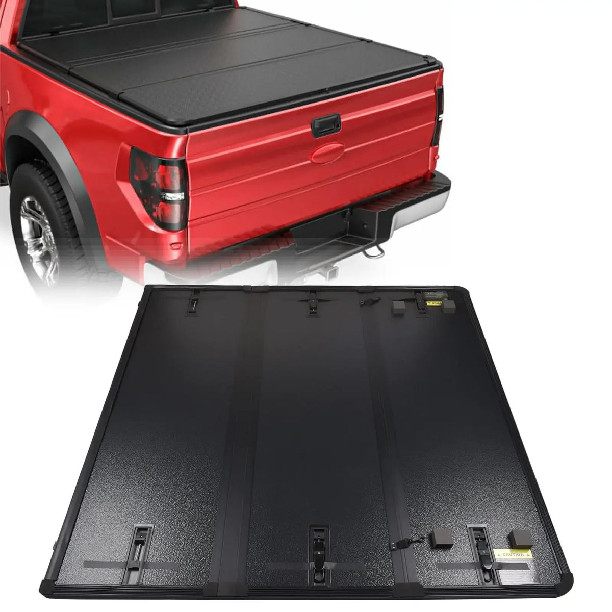 Professional Grade Hard Folding Truck Bed Tonneau Cover Ford