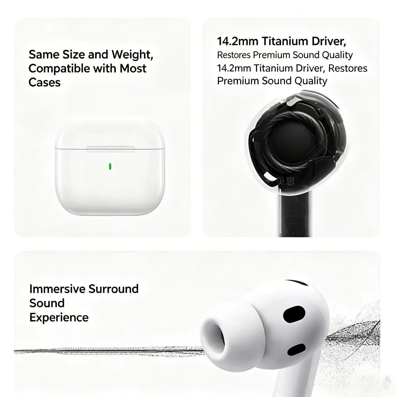 Pro3 Wireless Earbuds ANC Bluetooth Headphones With Heart Rate Monitor