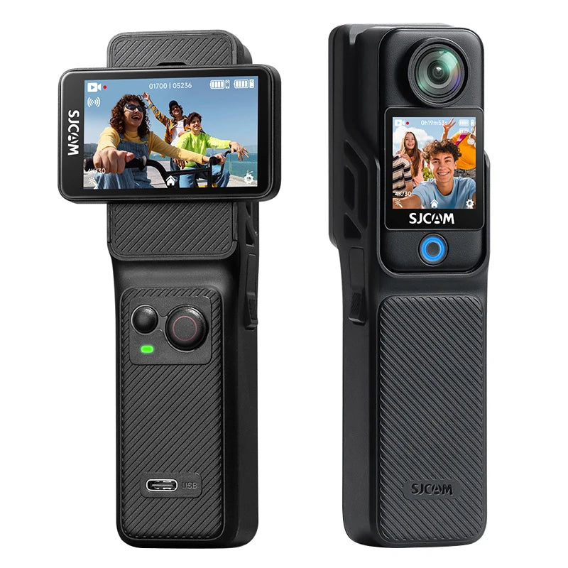 SJCAM C400 4K Pocket Camcorder With Stabilization And WiFi