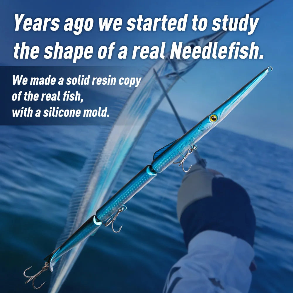 Artificial Jointed Sinking Fishing Lure For Freshwater And Saltwater