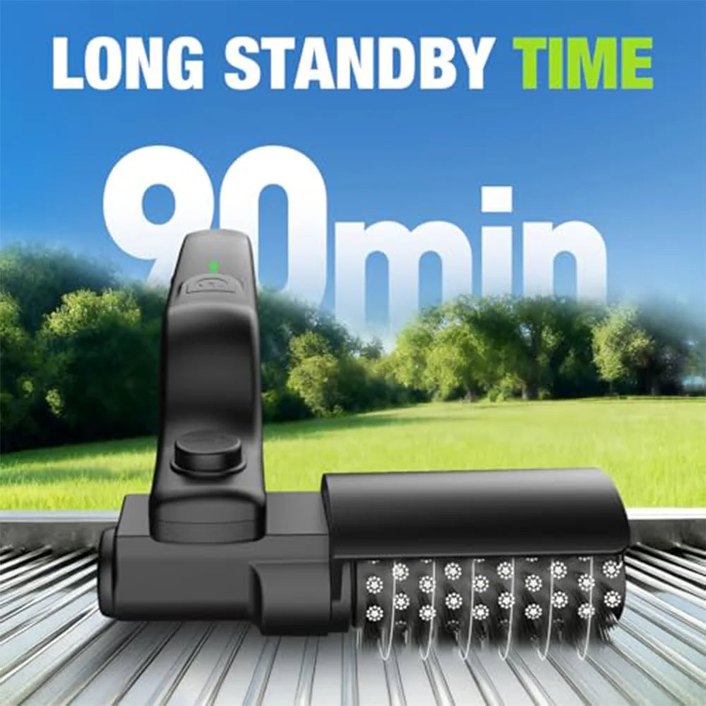 Rechargeable Electric Grill Brush With 3 Speed Motor For Grills