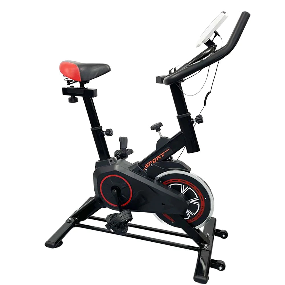 Indoor Spin Bike For Home Cardio Training Quiet Exercise Bike