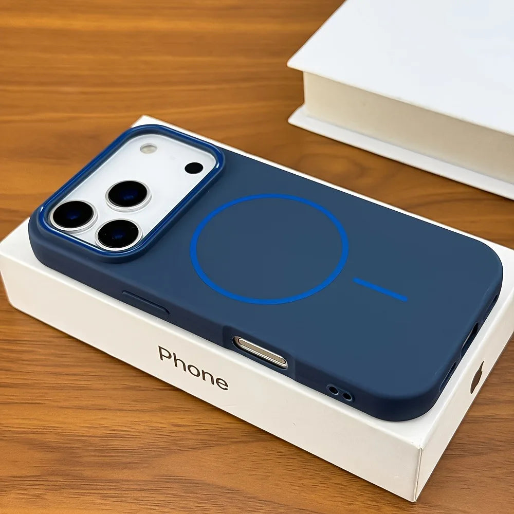 Luxury Matte Magnetic Case For iPhone 12-17 Pro Max