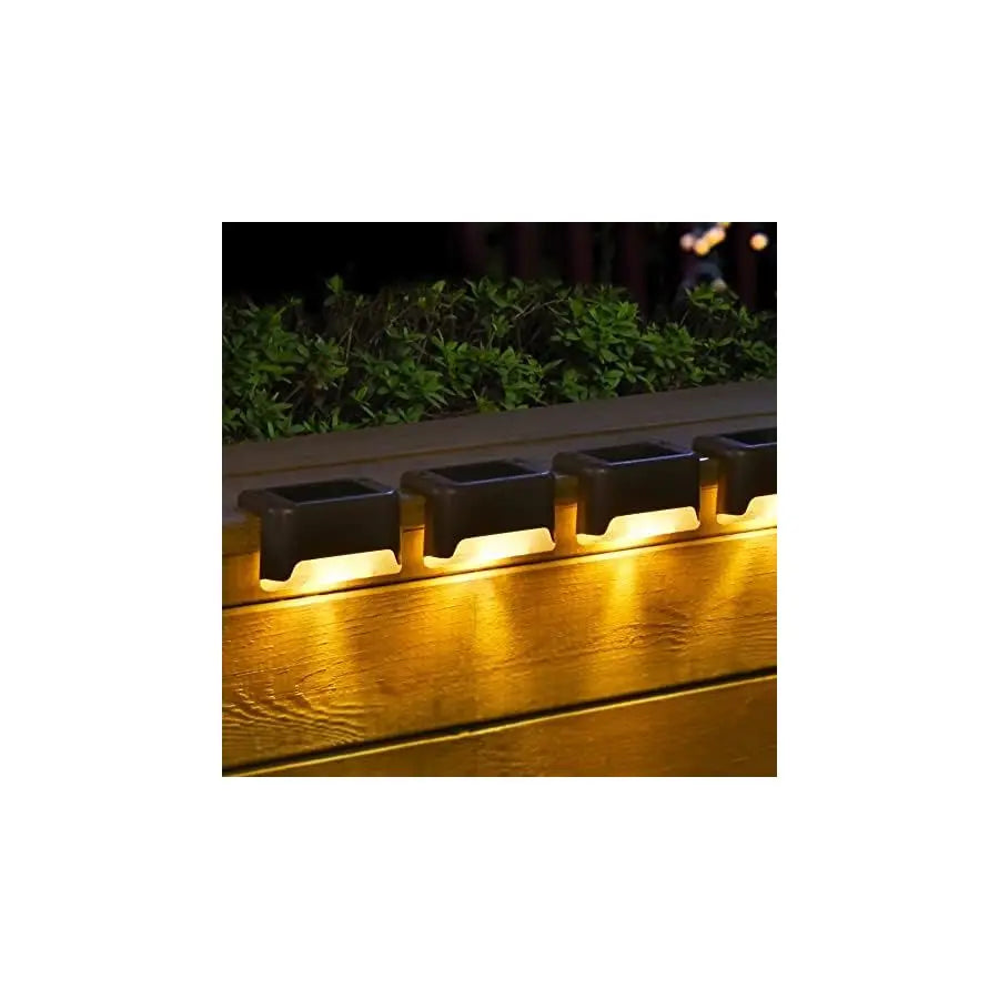 XMSJ Solar Deck Lights Outdoor Waterproof For Stairs And Pathway