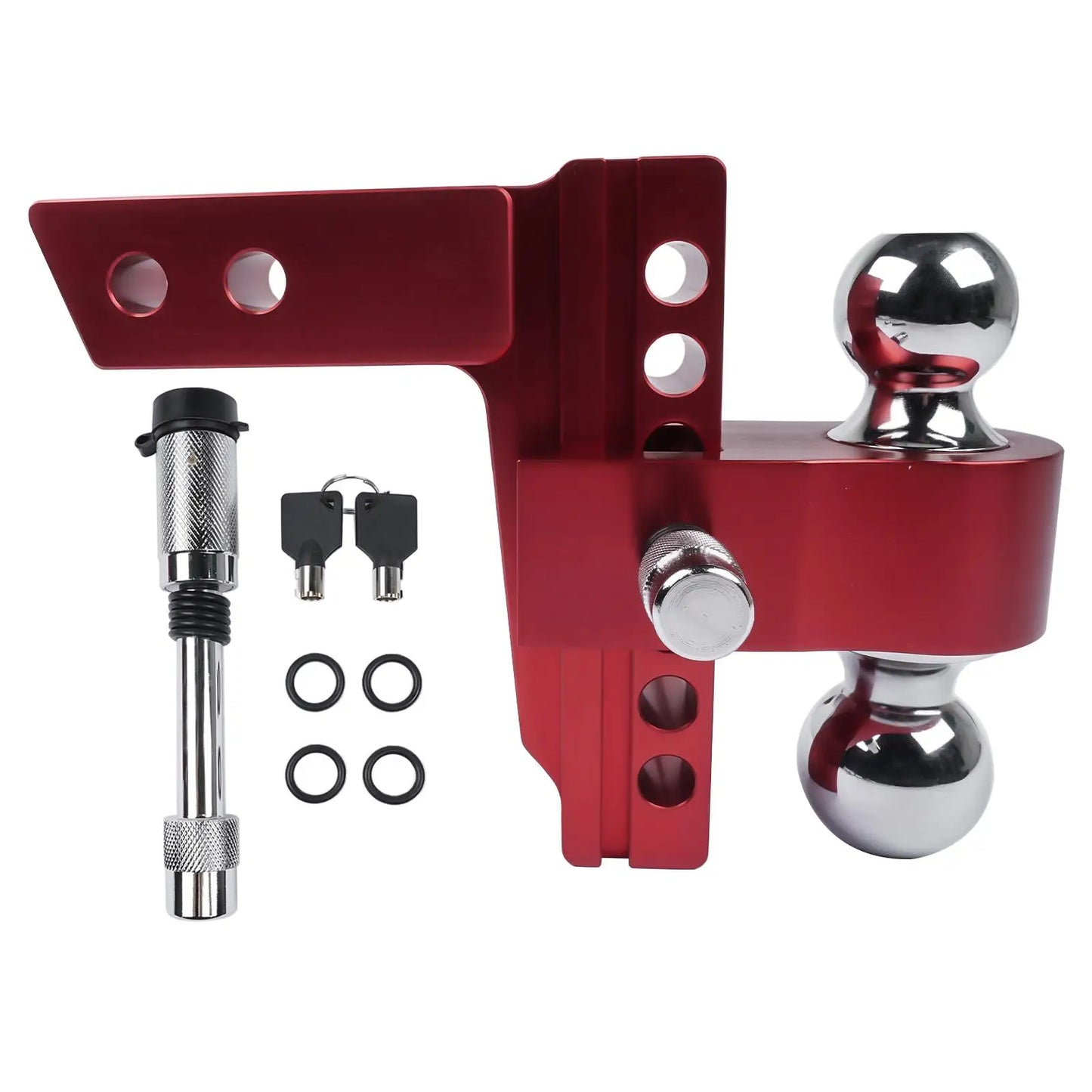 AP03 Adjustable Trailer Hitch With Anti Theft Locks Dual Mount