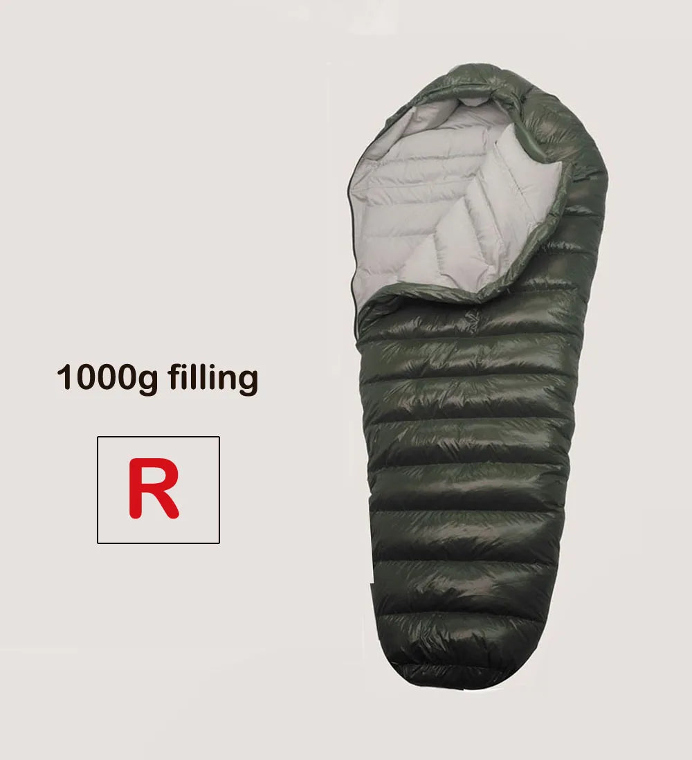Kamperbox Winter Double Down Sleeping Bag For Camping