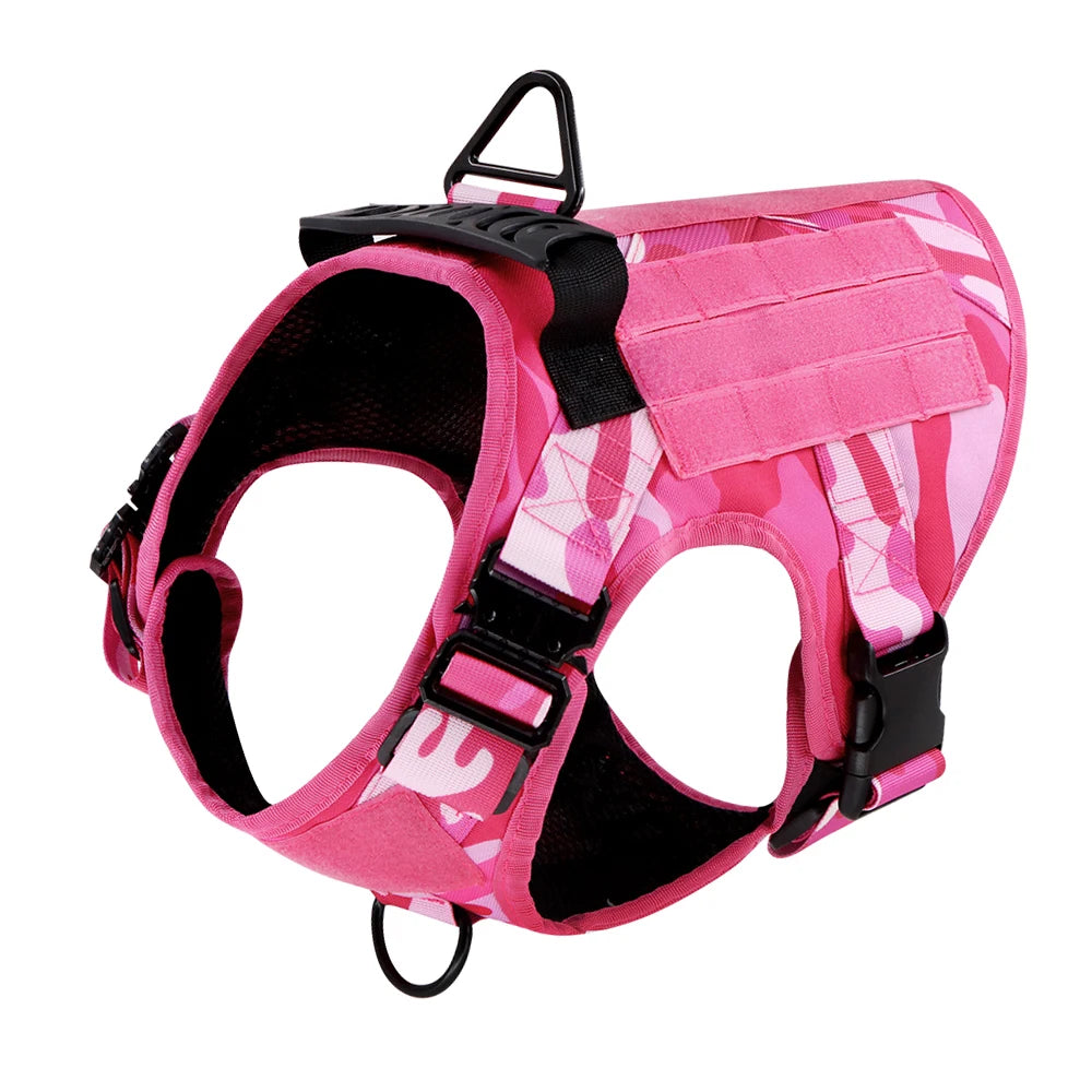 Nylon Dog Harness With Padded Comfort And Quick Release