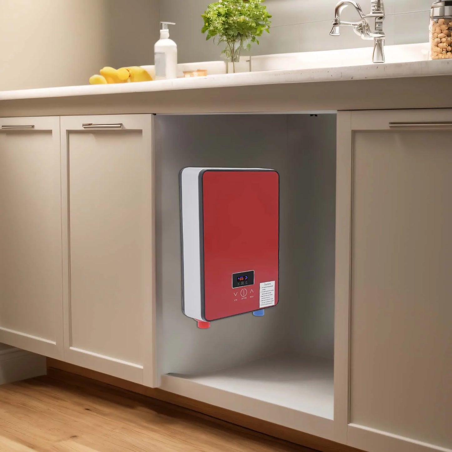 6500W Tankless Electric Water Heater 220V Wall Mounted