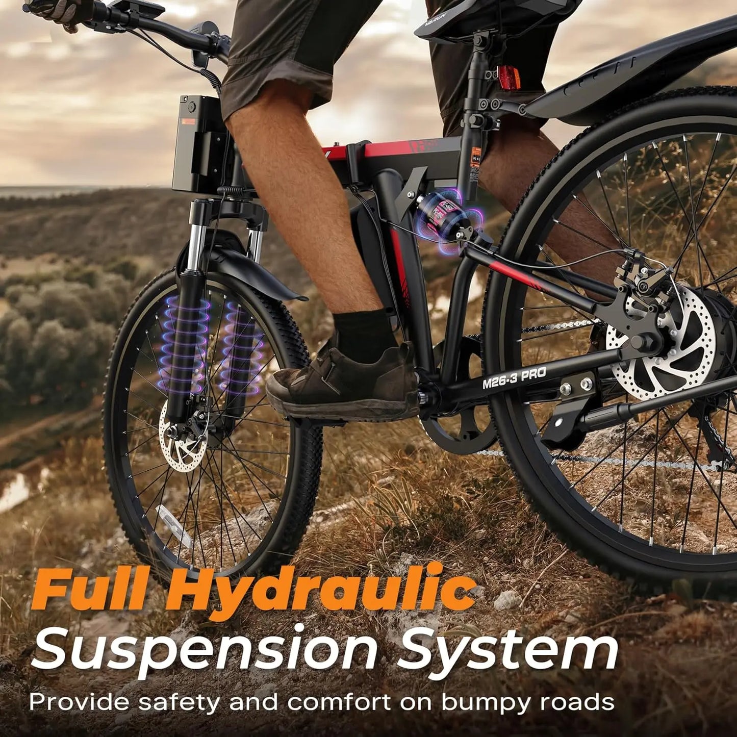 Folding Electric Bike For Adults 750W 48V All Terrain Commuter