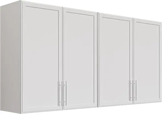 Laundry Room Wall Cabinets With Adjustable Shelves And Doors